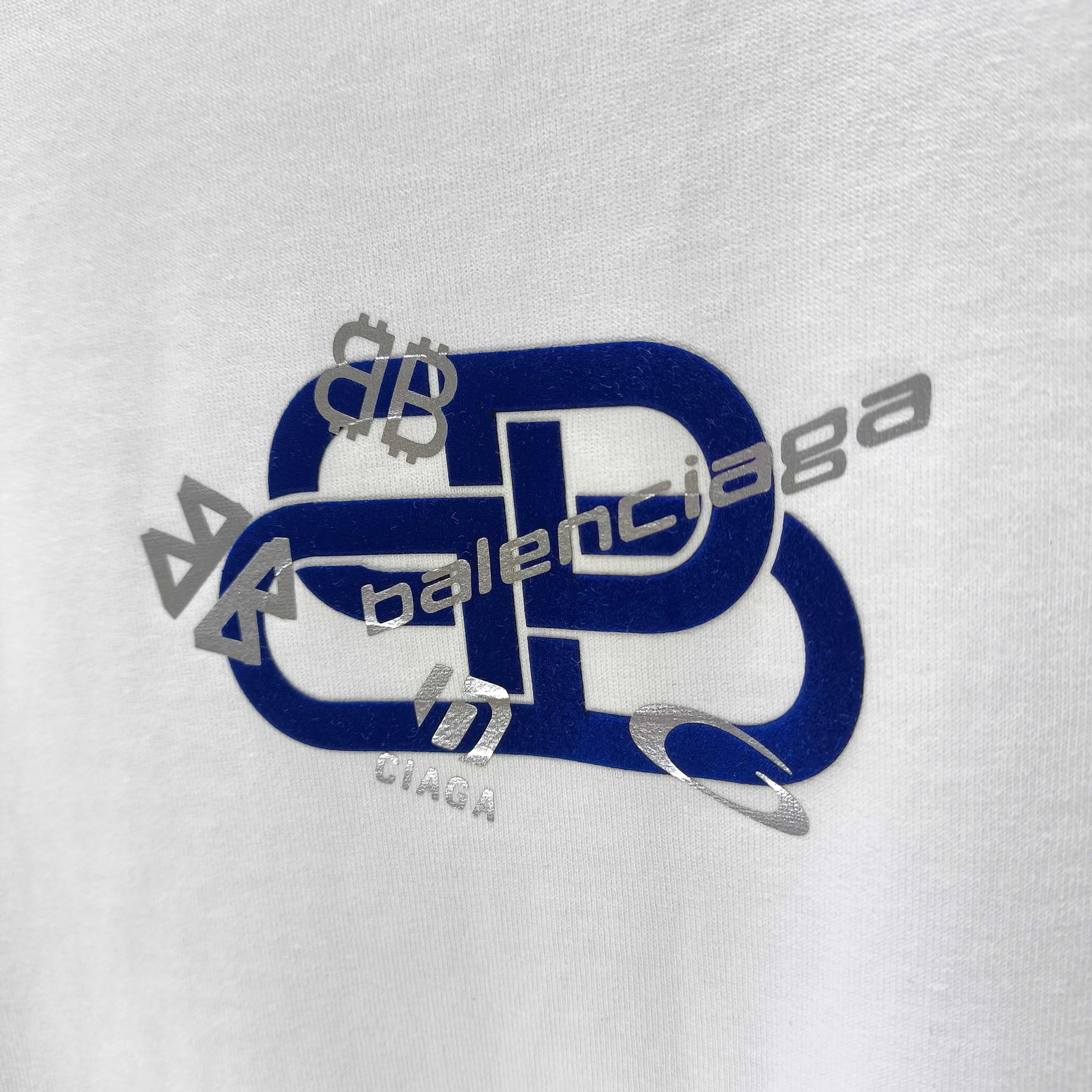 BAL* 2026 New Arrival 320g logo t Same Style Size S M L XL XXL Black White Gray